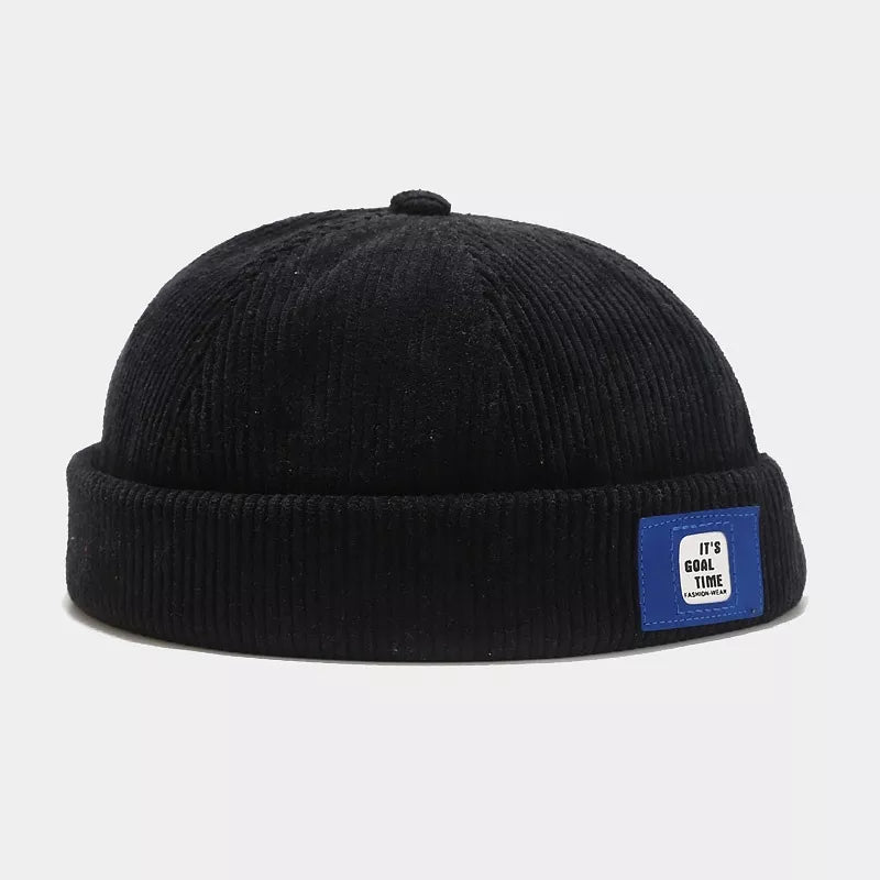 streetwear hat in Peacock Blue with na
