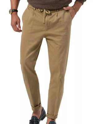 Men's Casual Drawstring Pants Plus Size in Deep Teal, view 15