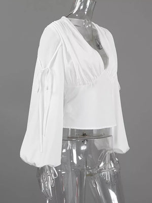 white blouse