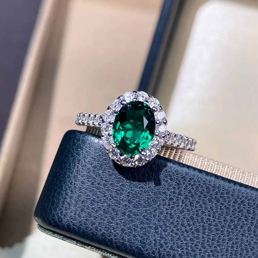 classic ring in Dark Green with n/a