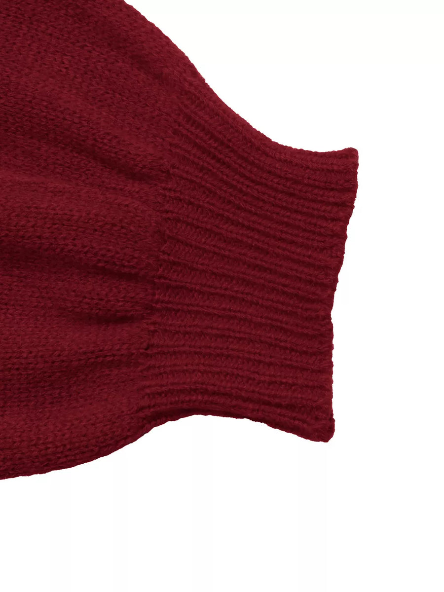 cardigan in Red