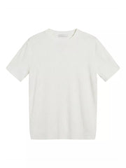White t-shirt with stretch and short sleeve