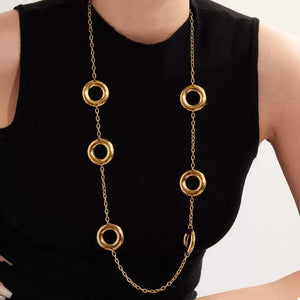 Gold necklace