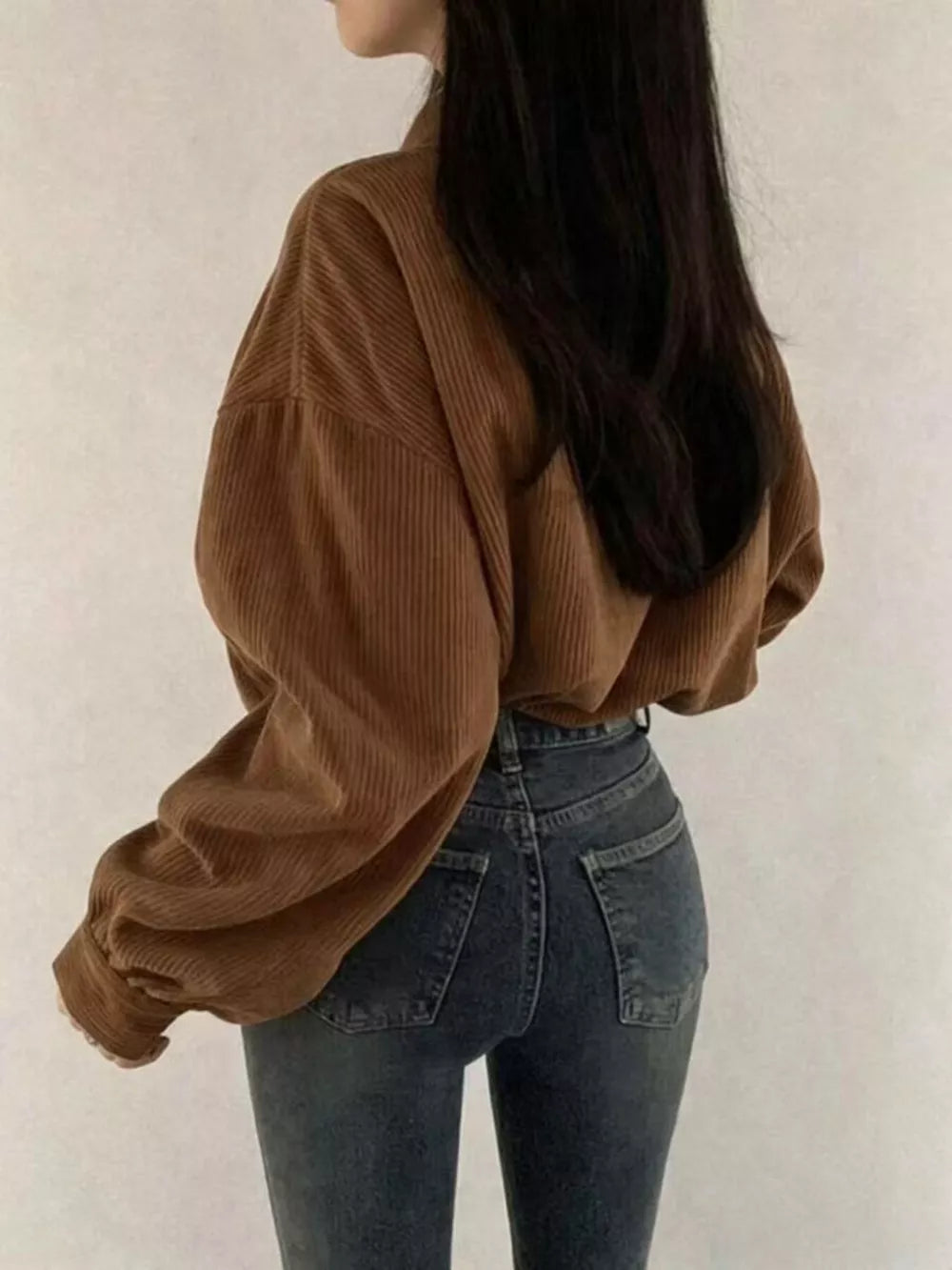 Black trucker jacket