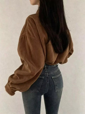 Black trucker jacket