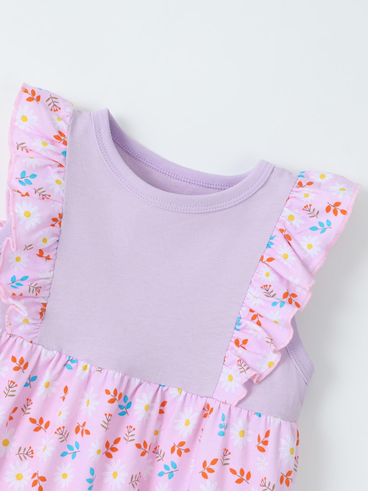 Children S Ruffled Floral Print Dress