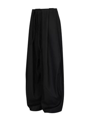 Gray Men's Wide Leg Dress Pants