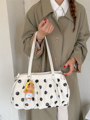 White shoulder bag