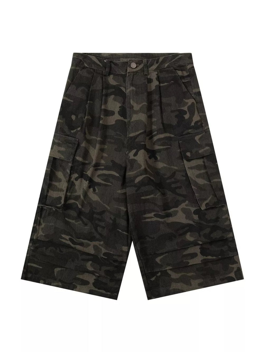 100% Cotton Care instructions: Machine wash cold capris in dark brown with wide-leg silhouette