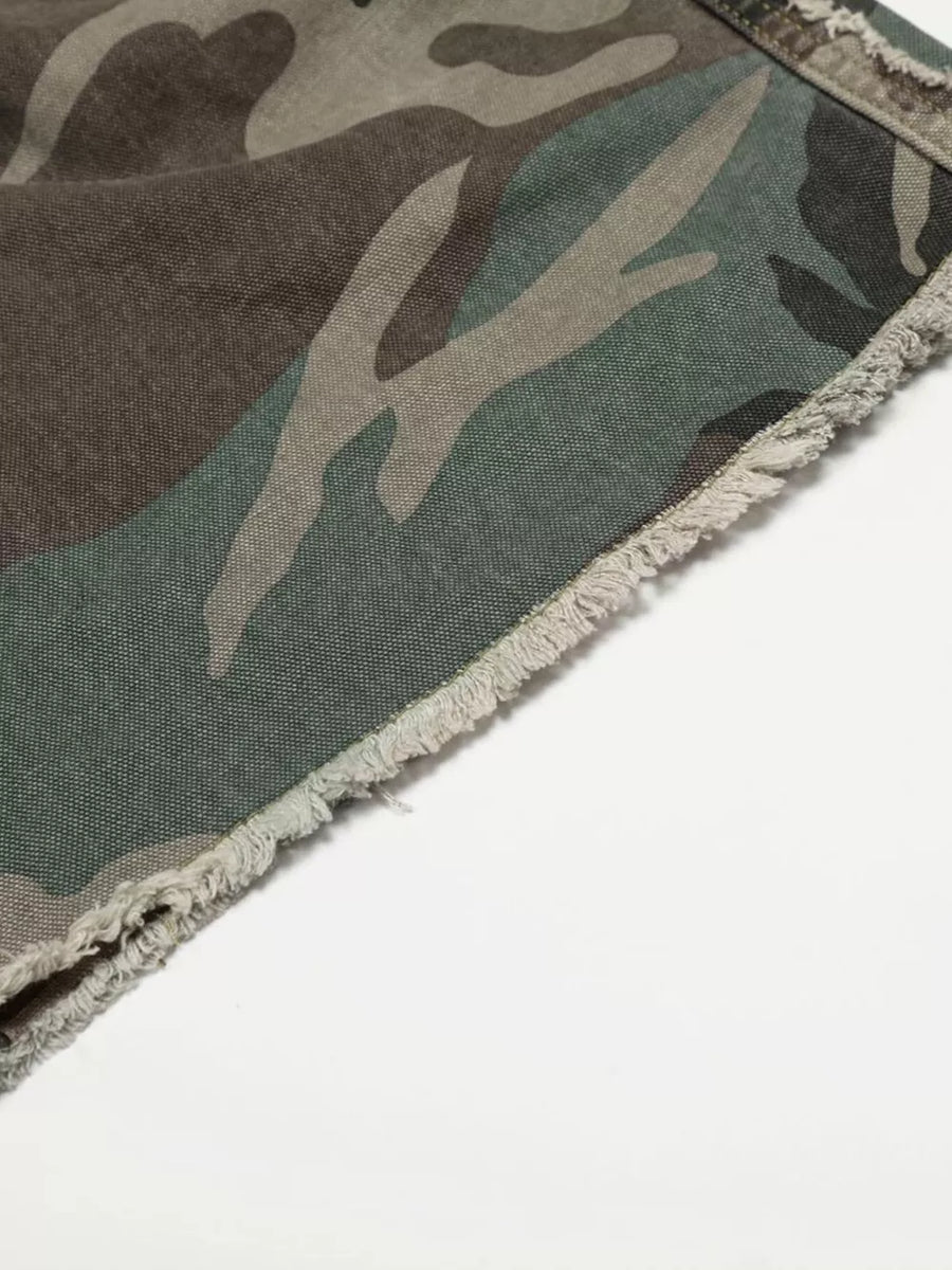 Men's Camouflage Wide-leg Sweatpants option 7