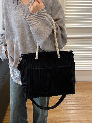 handbag in cream