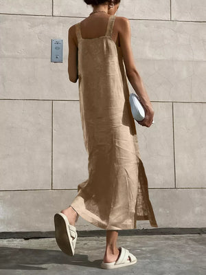 midi dress in Green