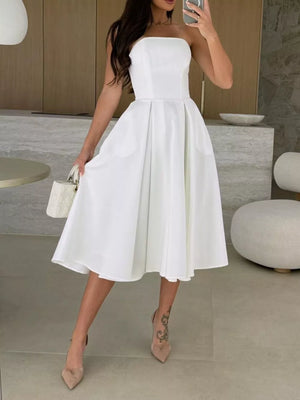 A-line dress in Black