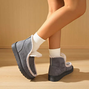 boho boots in cream with not applicable
