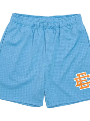Cerulean Men's Full Size Elastic Waist Shorts