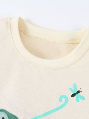 Children's Chameleon Insect Graphic T-shirt option 3