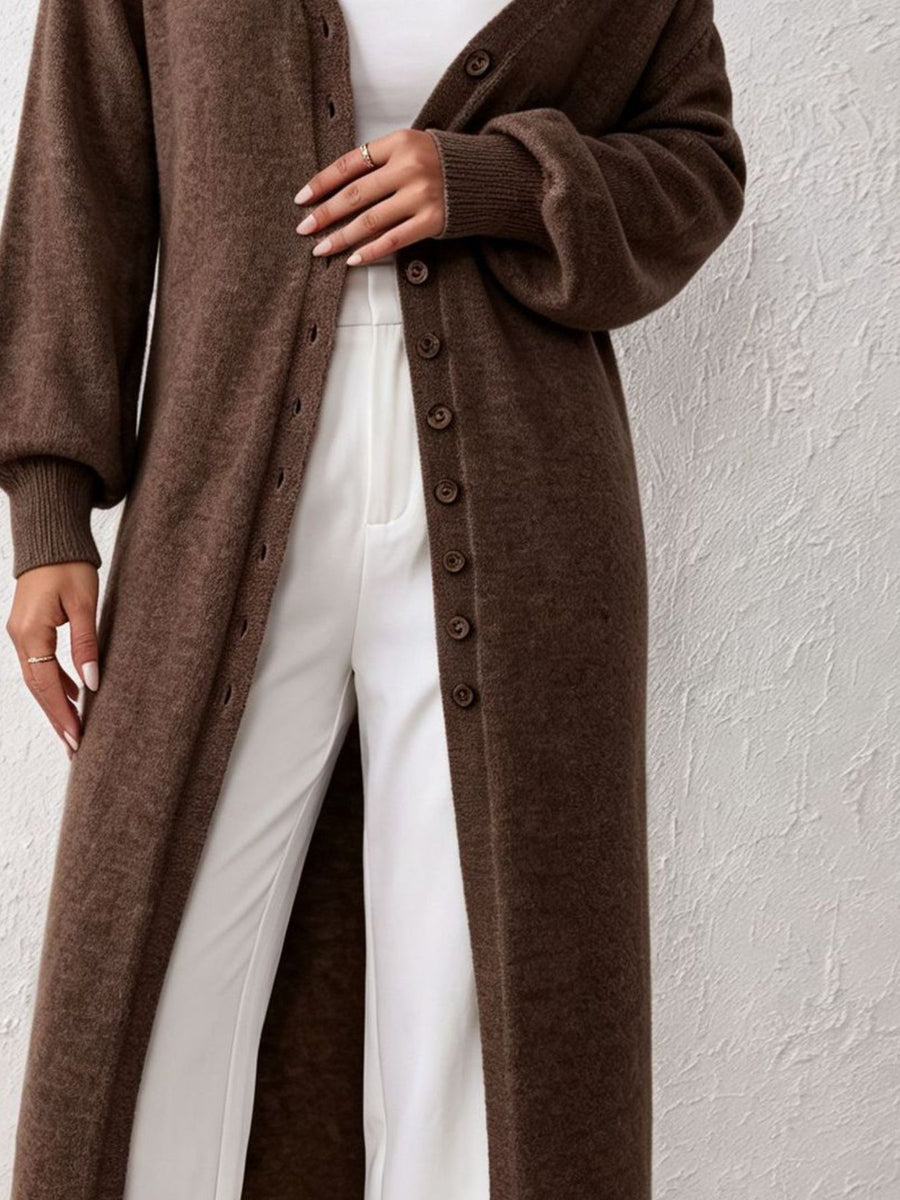 Deep Red cardigan