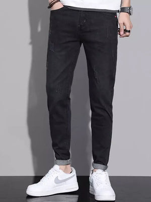 Black Men's Slim Fit Jeans
