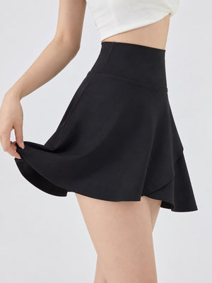 Blue - Leg-Lengthening mini skirt