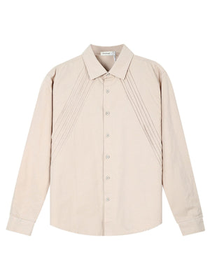 95%cotton,5%spandex Care instructions: Machine wash cold button-down shirt in Brown with regular silhouette