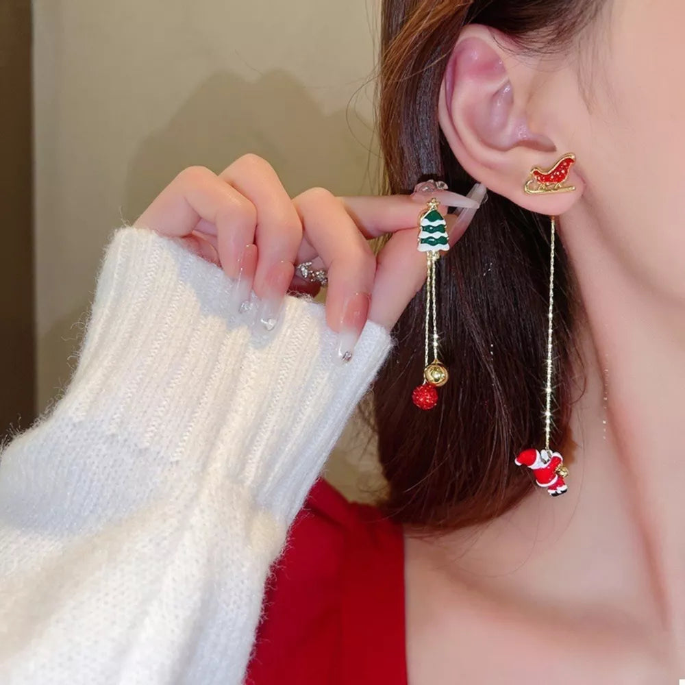 red earrings with novelty and N/A