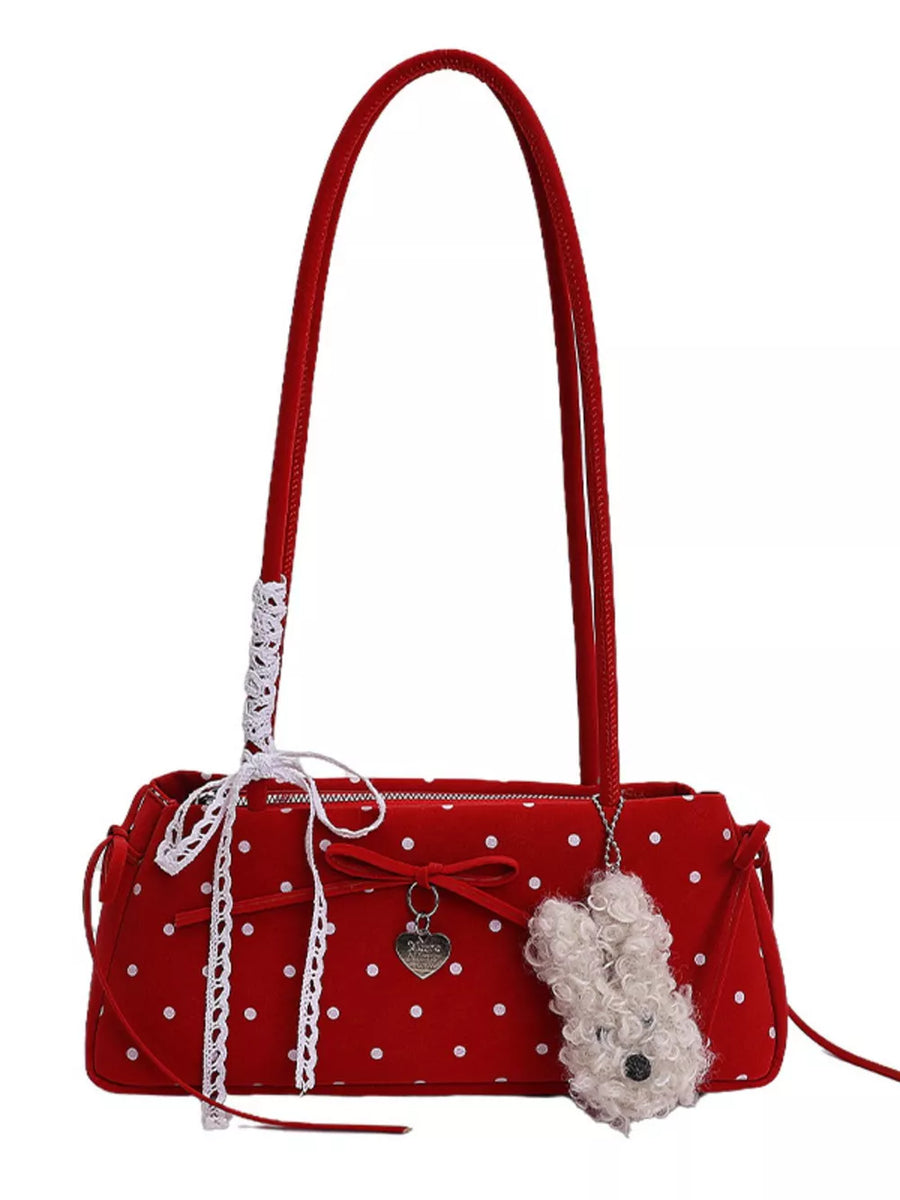 Polka Dot Shoulder Bag option 5