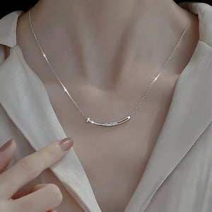 925 sterling silver Care instructions: Avoid wearing during exercise, as sweat w necklace in silver with not applicable
