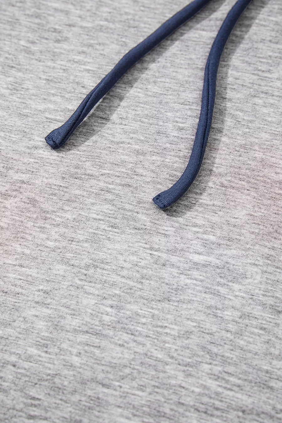 Color Block V Neck Drawstring Hoodie option 8