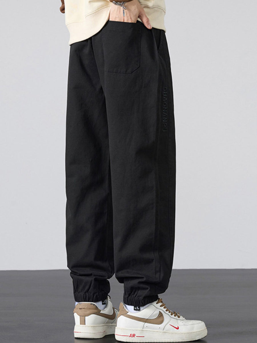 joggers in Black