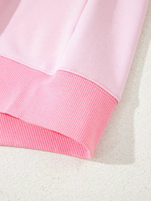 2-tone Color Block Patchwork Sweatshirt option 9