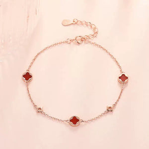 18K Rose Gold-Plated,925 sterling silver,Agate Care instructions: Avoid wearing bracelet in Rose Gold with n/a silhouette