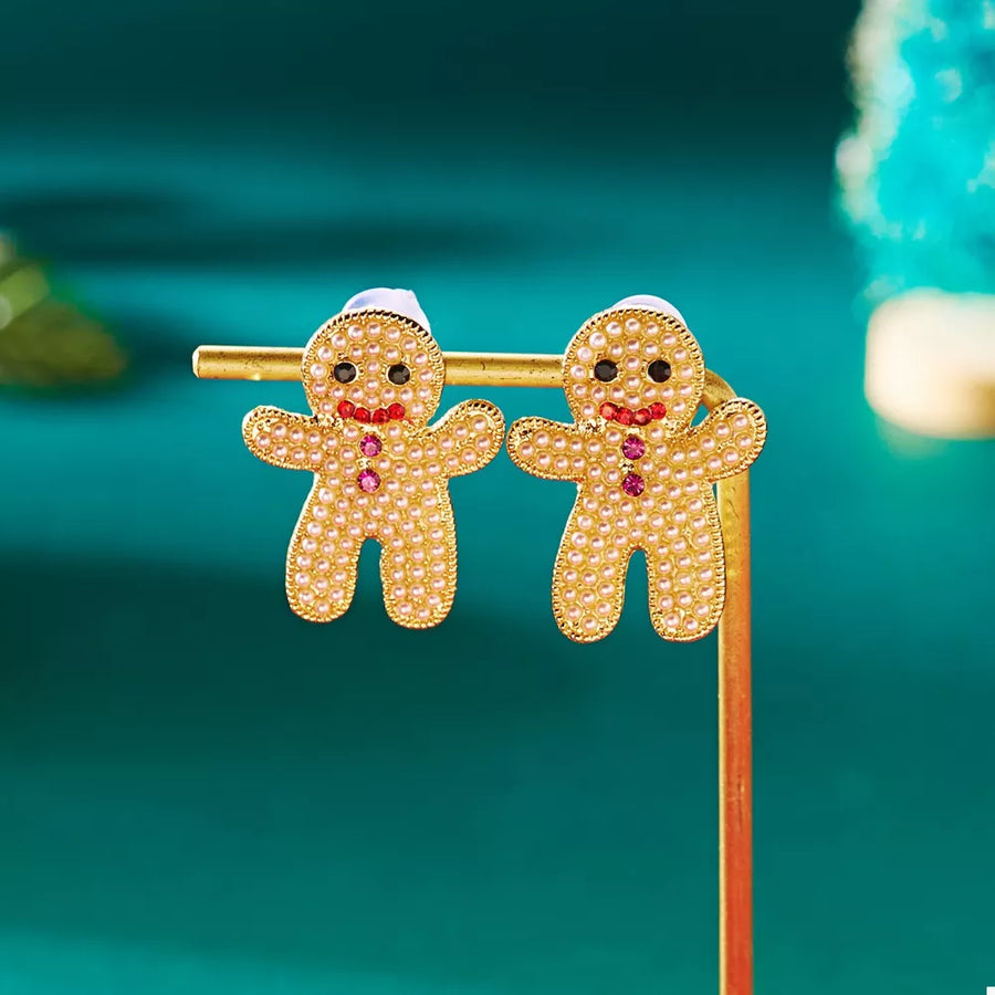 earrings featuring novelty in Chocolate with Zinc alloy, Stainless Steel, Rhinestone Care instructions: Imported texture