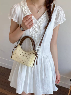 Polka Dot Mini Crossbody Bag option 9
