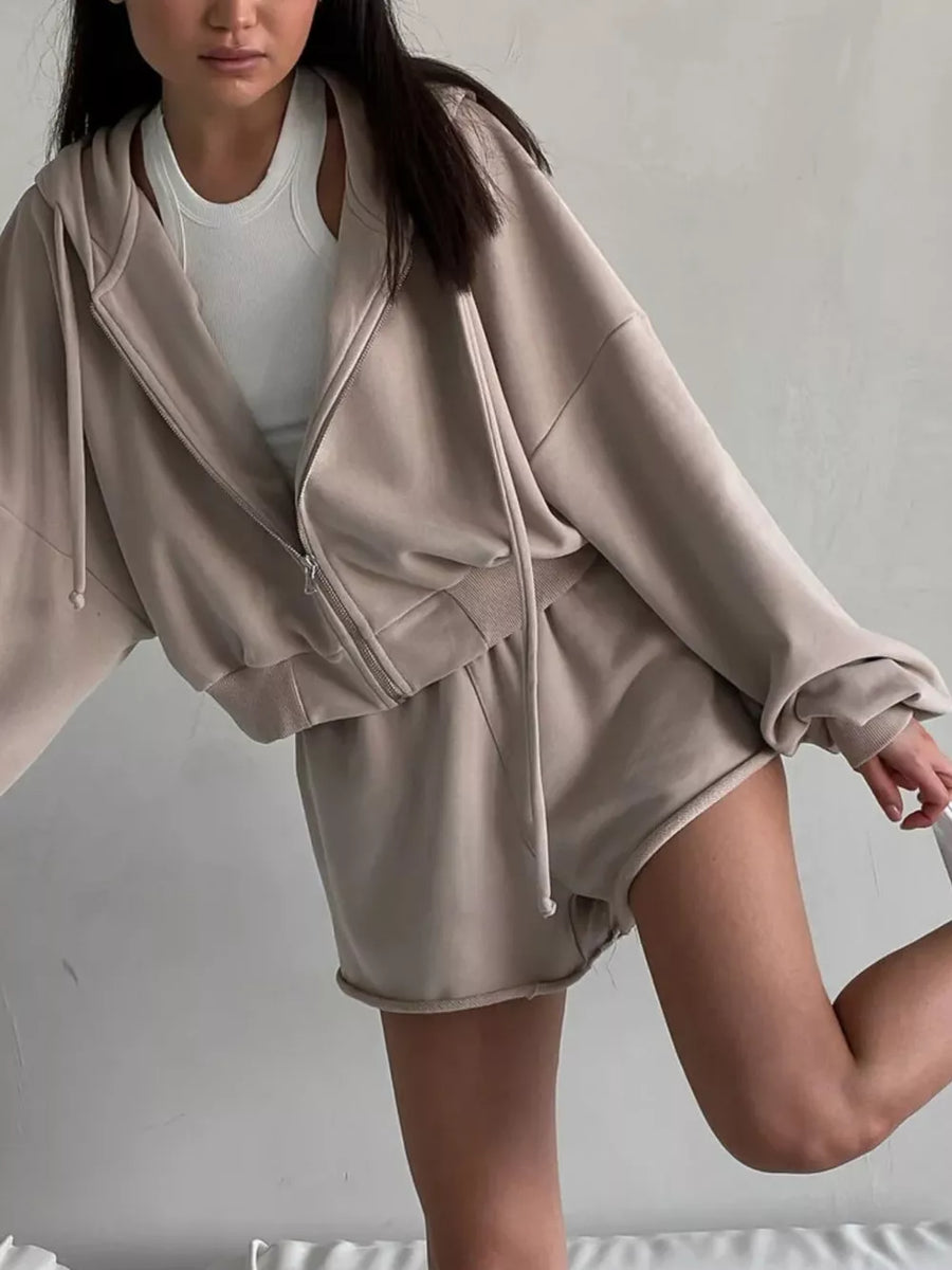 Zip-up Mini Jacket option 19