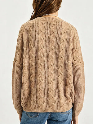 classic pullover sweater in burgundy with v-neck