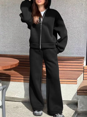 athleisure zip hoodie in light pink with hooded