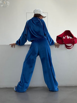 teal pajama set