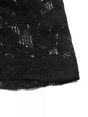 mini dress featuring floral in Black with 85% polyamide, 15% viscose Care instructions: Machine wash cold texture