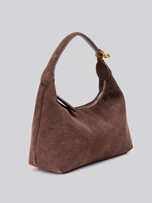 chocolate brown crossbody bag