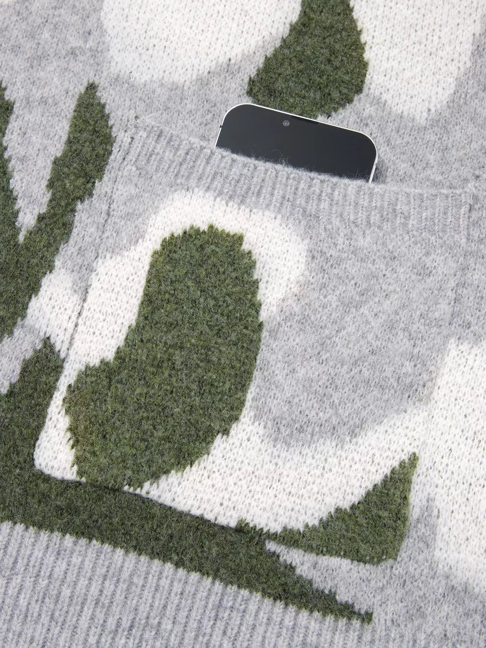 olive green oversized cardigan with v-neck