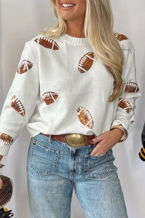 ivory pullover sweater with hip-length and pullover
