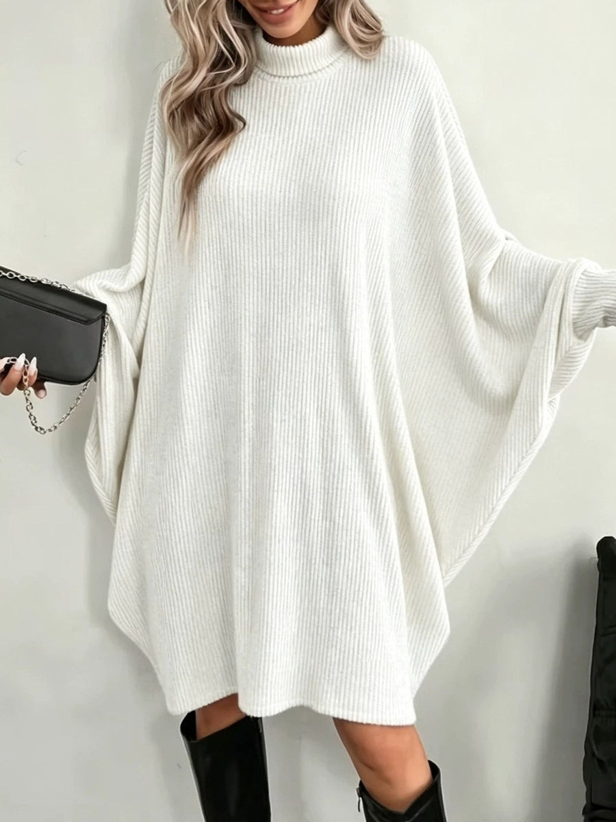 light gray sweater dress
