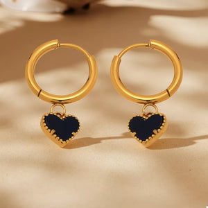 earrings in gold featuring gold-plated and straight fit