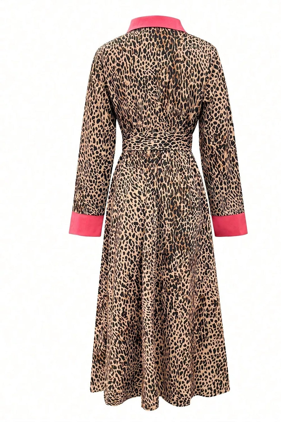 100% polyester Care instructions: Machine wash cold shirt dress in black with A-line silhouette