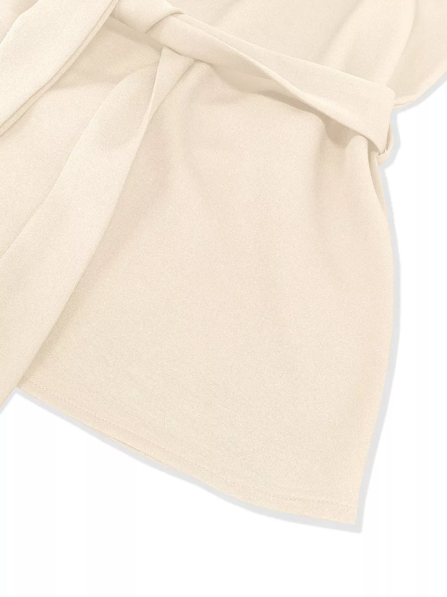 Sleeveless Top And Wide-leg Pants Set option 5