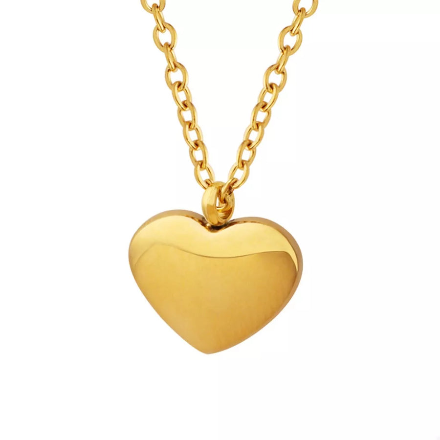 18K Gold-Plated,Titanium steel Care instructions: 1 necklace in Gold with not applicable silhouette