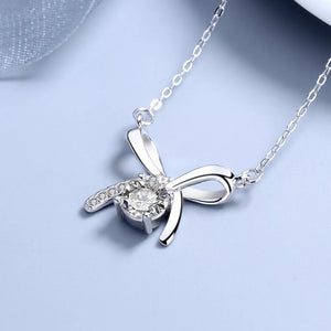 Platinum-Plated,925 sterling silver,Zircon Care instructions: Avoid wearing duri necklace in clear with not applicable