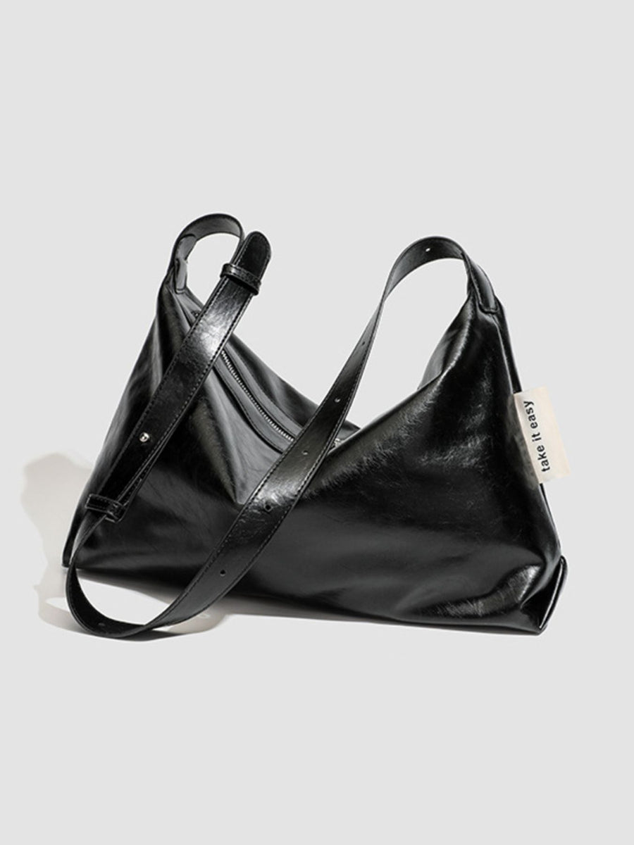 Black shoulder bag
