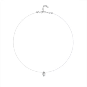 silver necklace