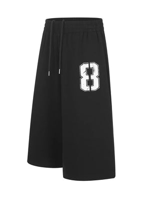 Men's Number 8 Wide Leg Capris option 9